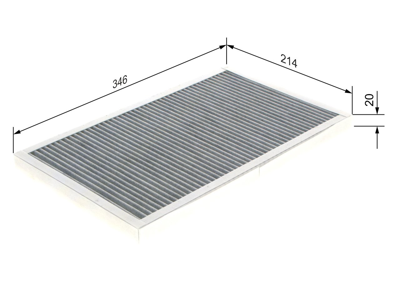 Filter vnútorného priestoru BOSCH