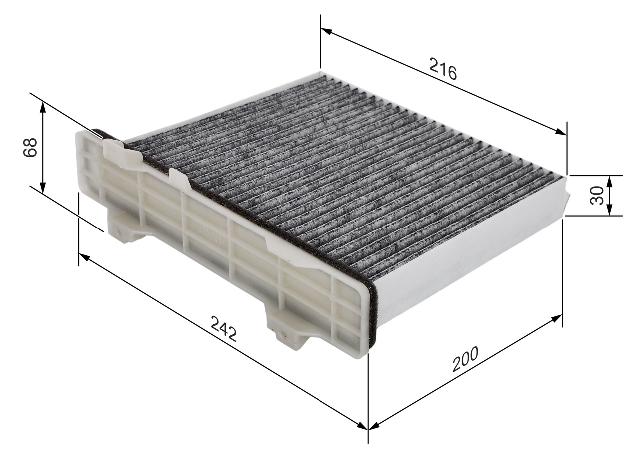 Filter vnútorného priestoru BOSCH